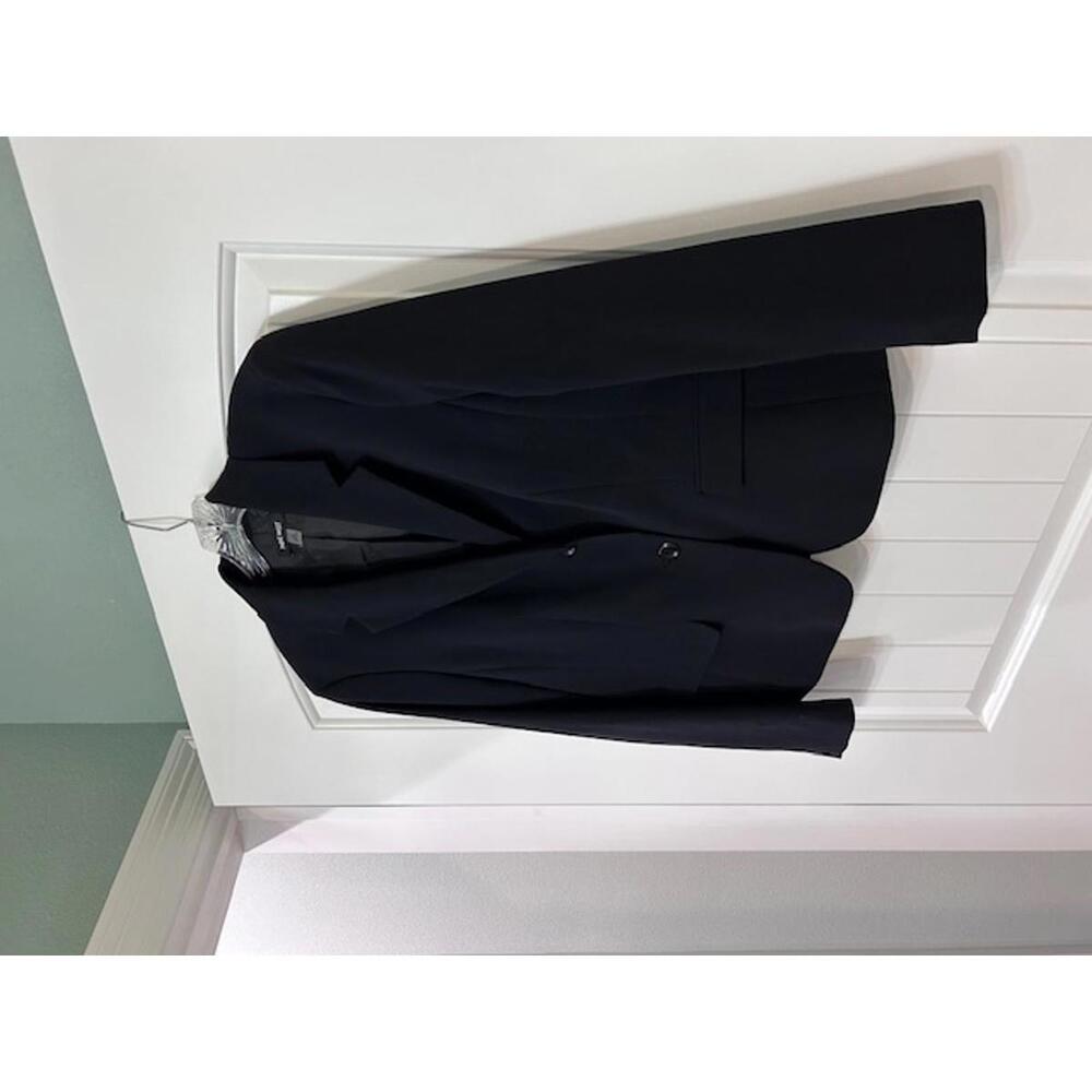🖤 Nine West Women’s Sport Coat — Sz 10 — BLK, Fitted, 2‑Button Timeless Staple - Picture 2 of 7